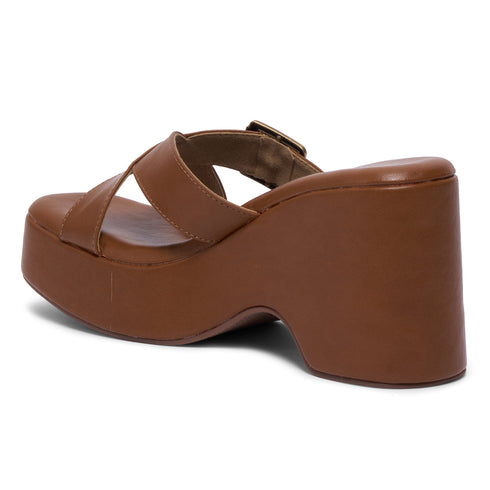 Isla Criss-Cross Buckle Wedges
