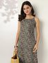 Multicolour Pure Cotton Ethnic Motifs Printed Straight Kurta Pant Set