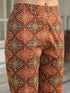 Brown Pure Cotton Ethnic Motifs Printed A-line Kurta Pant Set
