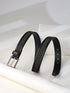 Jacquard Braided Black Unisex Belt