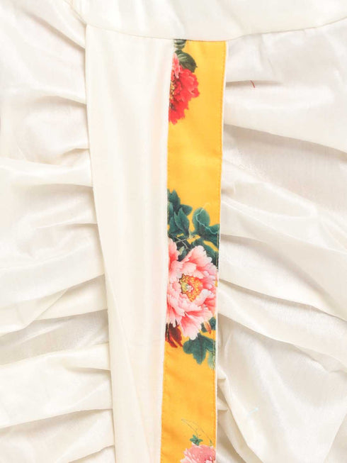 Boy's Yellow Krishna Style Kurta and Dhot Set