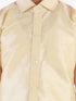 Boys' Parmesan Silk Short Sleeves Ethnic Shirt