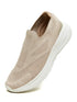 JETRA Beige Men's Walking Shoes