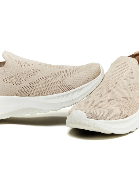 JETRA Beige Men's Walking Shoes