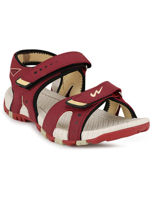 JOY Red Men's Sports Sandals