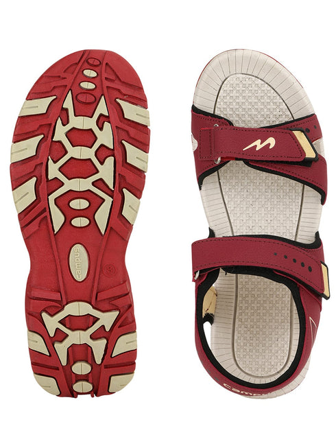 JOY Red Men's Sports Sandals
