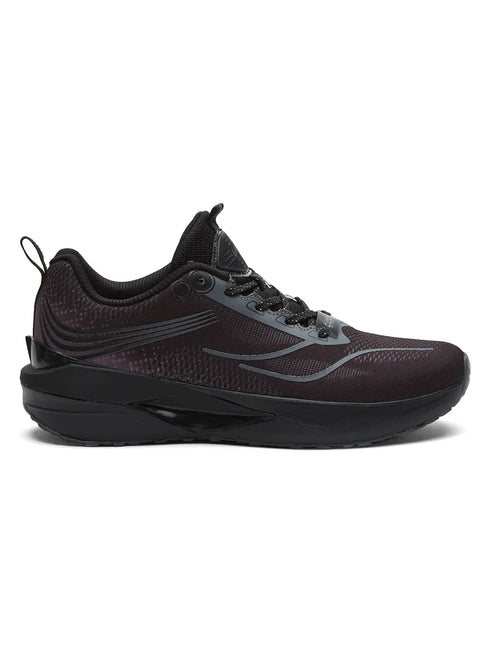 JUNIPER Black Men's Running Shoes