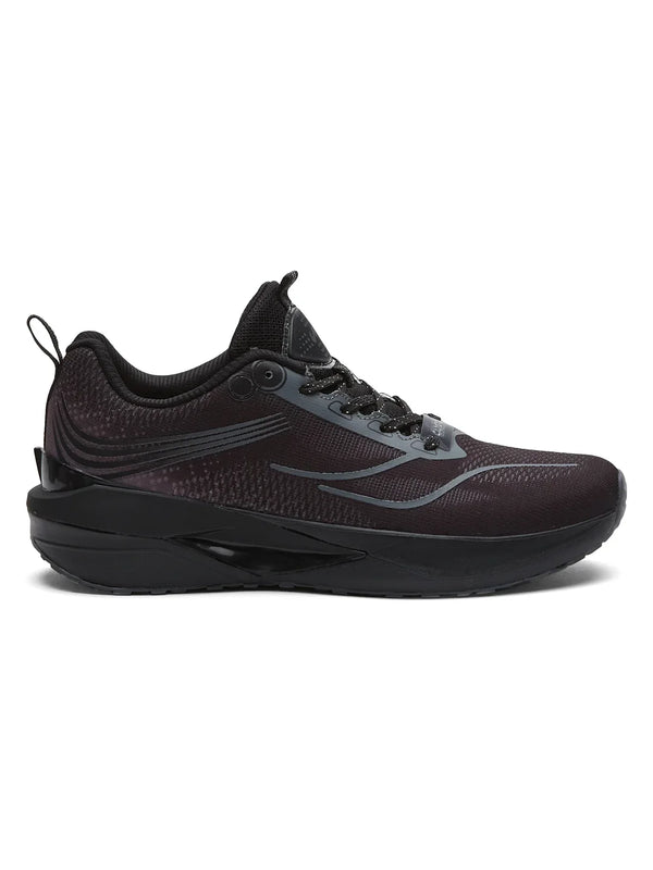 JUNIPER Black Men's Running Shoes