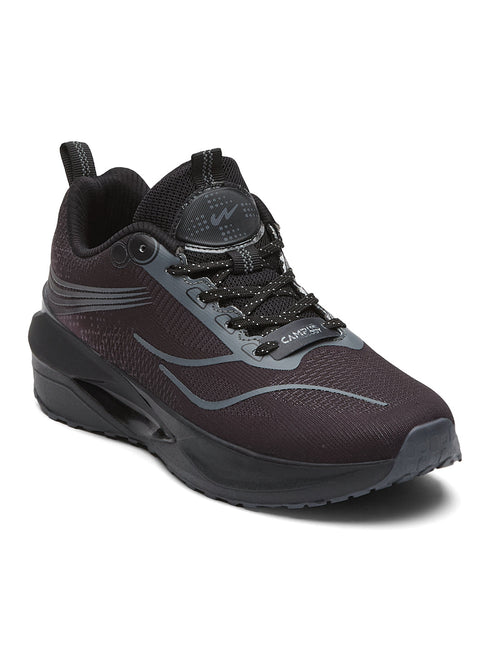 JUNIPER Black Men's Running Shoes