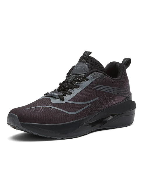 JUNIPER Black Men's Running Shoes