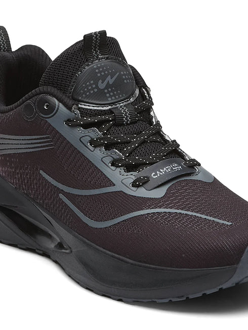 JUNIPER Black Men's Running Shoes
