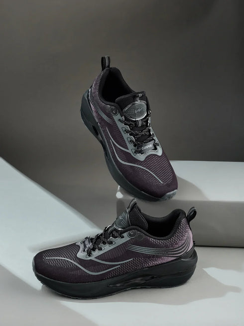 JUNIPER Black Men's Running Shoes