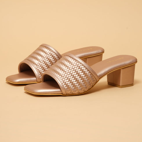 Jaqueta Woven Heels