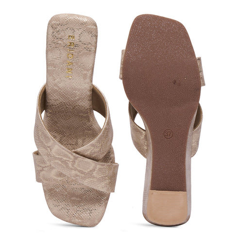 Joan Criss-Cross Textured Wedges