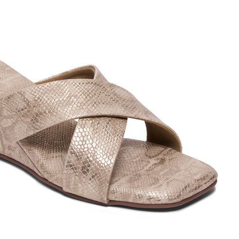 Joan Criss-Cross Textured Wedges