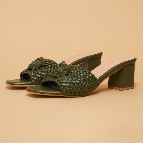 Juiliya Woven Heels