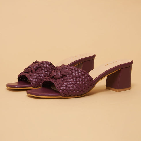 Juiliya Woven Heels