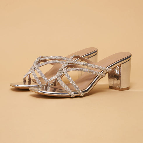 Juliaa Rhinestone Sandals