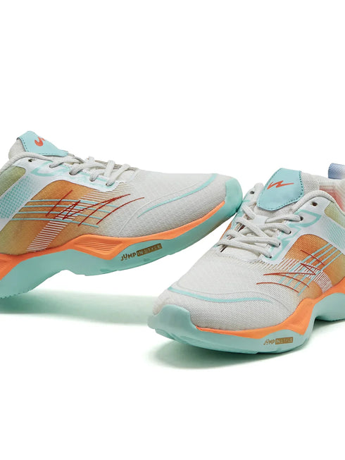 KAPE JR White Child Running Shoes