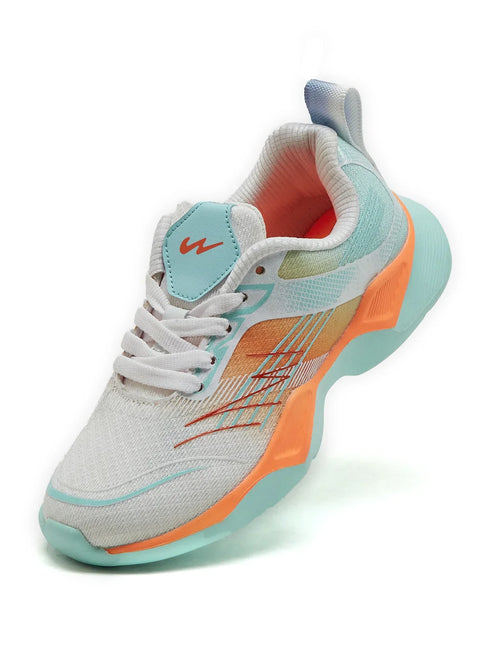 KAPE KIDS White Kids Running Shoes