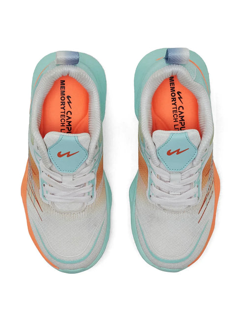 KAPE KIDS White Kids Running Shoes