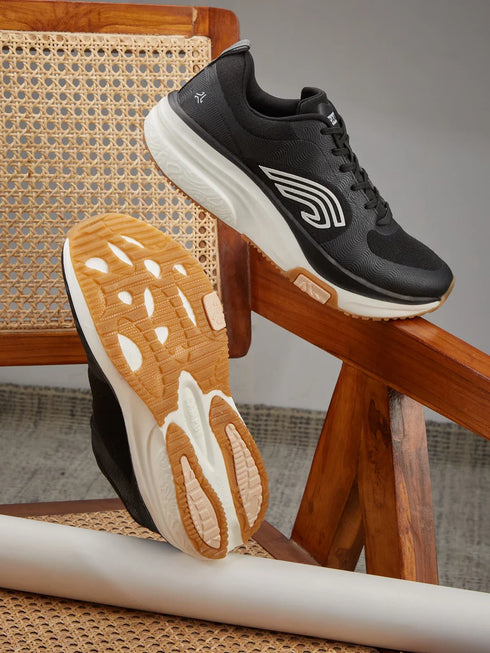 KARNO Black Men's Running Shoes