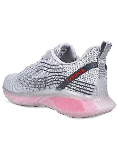 KIZER Grey Men's Sports Shoes