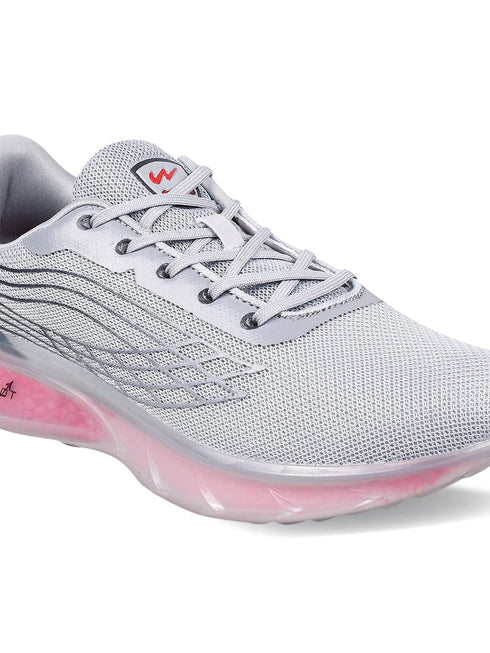 KIZER Grey Men's Sports Shoes
