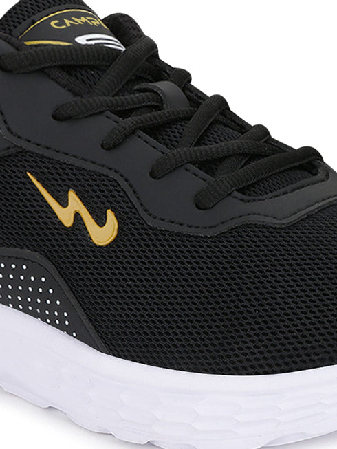 KOSMO PRO Black Men's Running Shoes