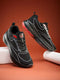 KRIVO Black Men's Running Shoes