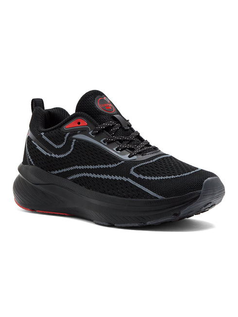 KRIVO Black Men's Running Shoes