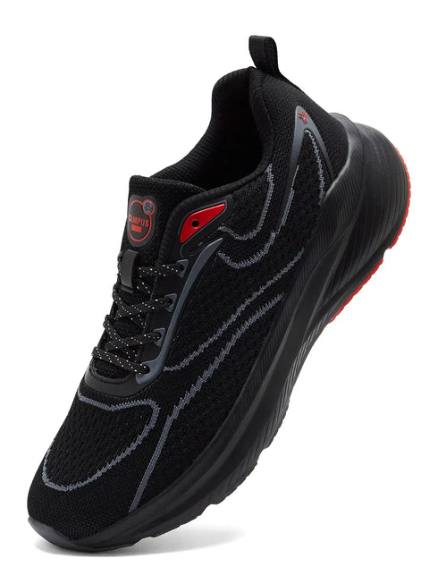 KRIVO Black Men's Running Shoes