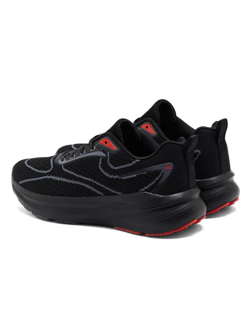 KRIVO Black Men's Running Shoes