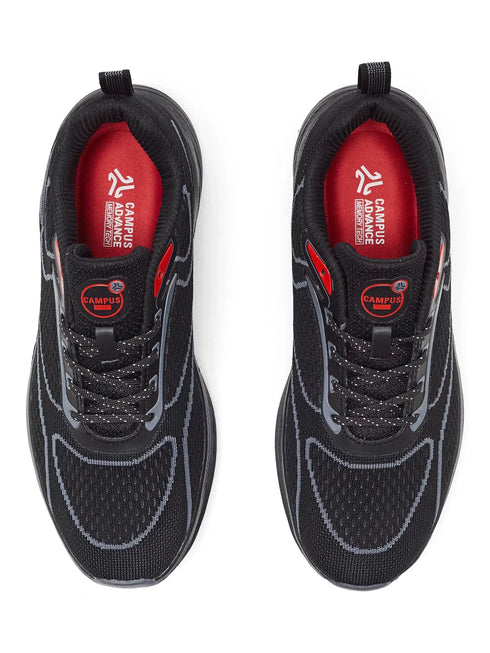 KRIVO Black Men's Running Shoes