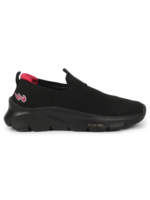 KURSTIN Black Women's Walking shoes