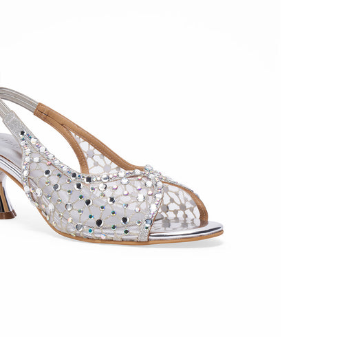 Kiara Embellished Slingback Heels