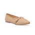 Klara Textured Ballerinas