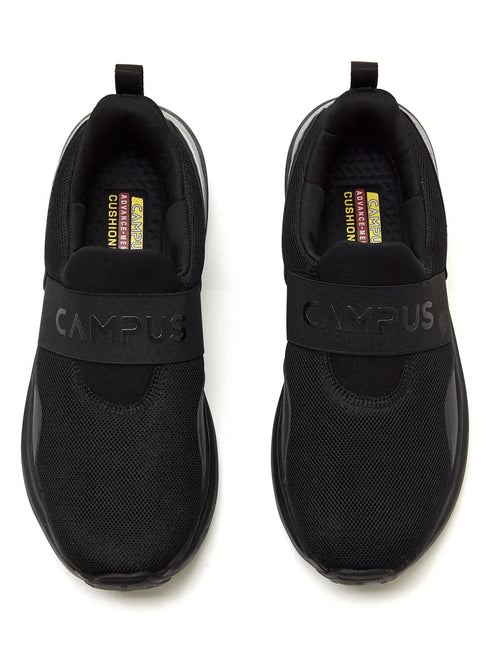 LAYER Black Men's Walking Shoes