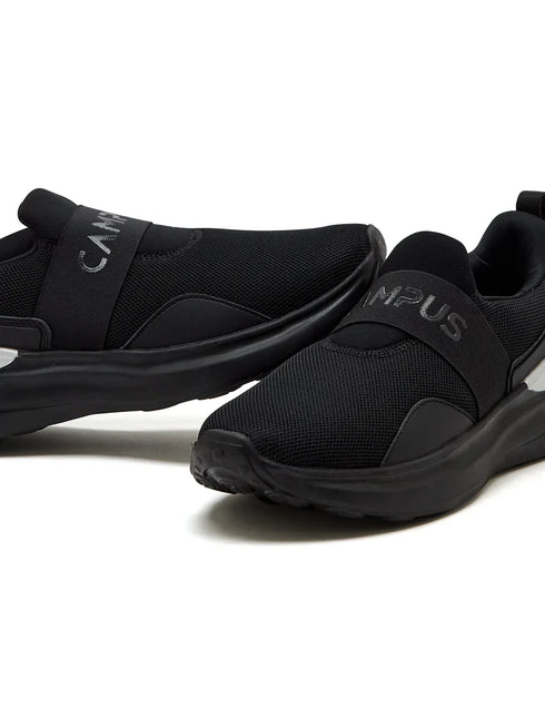 LAYER Black Men's Walking Shoes