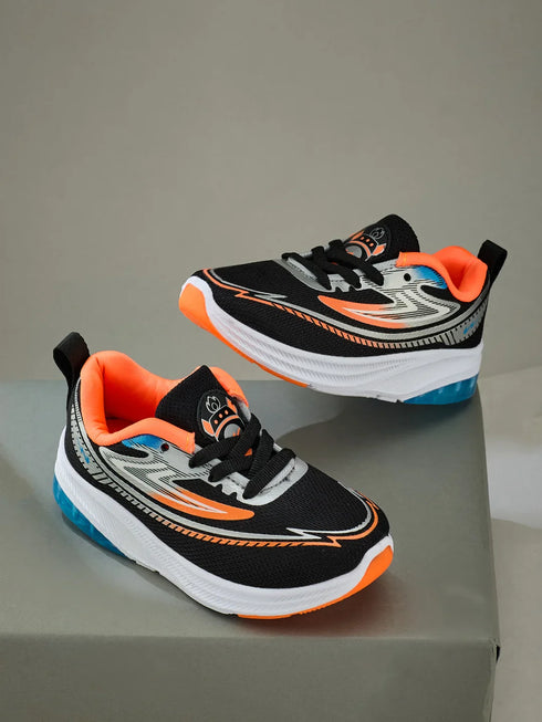 LD-01 Black Kids Running Shoes