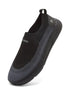 LEDGE Black Men's Walking Shoes