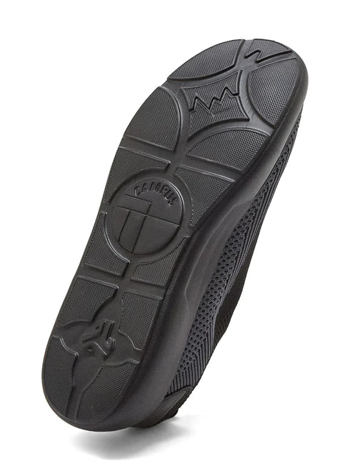 LEDGE Black Men's Walking Shoes