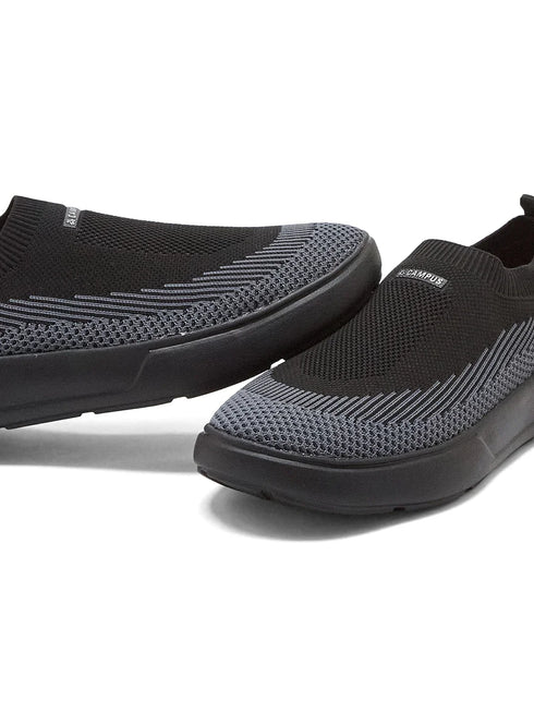 LEDGE Black Men's Walking Shoes