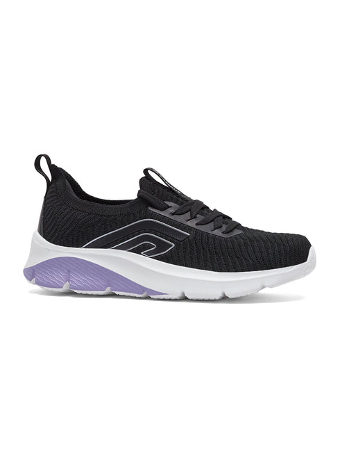 LENON Black Women's Walking Shoes