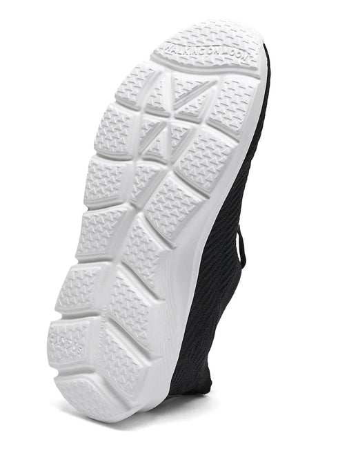 LENON Black Women's Walking Shoes