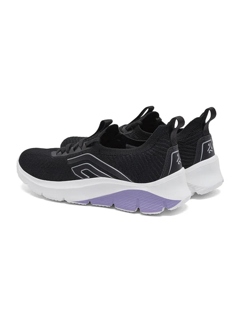 LENON Black Women's Walking Shoes