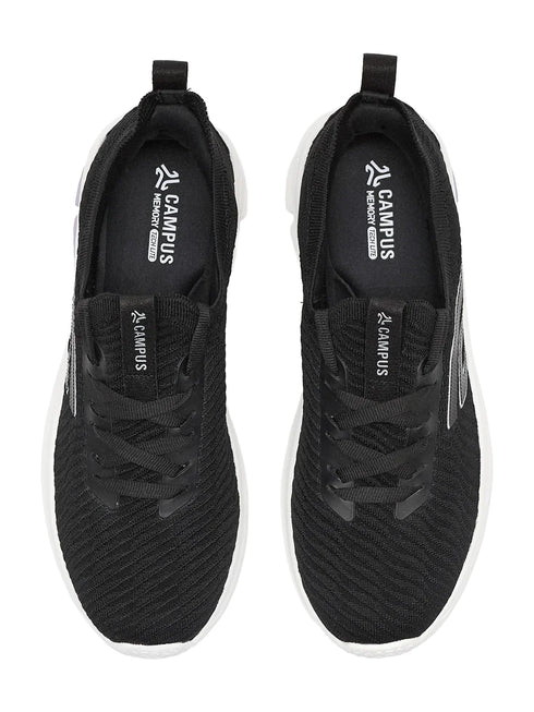 LENON Black Women's Walking Shoes
