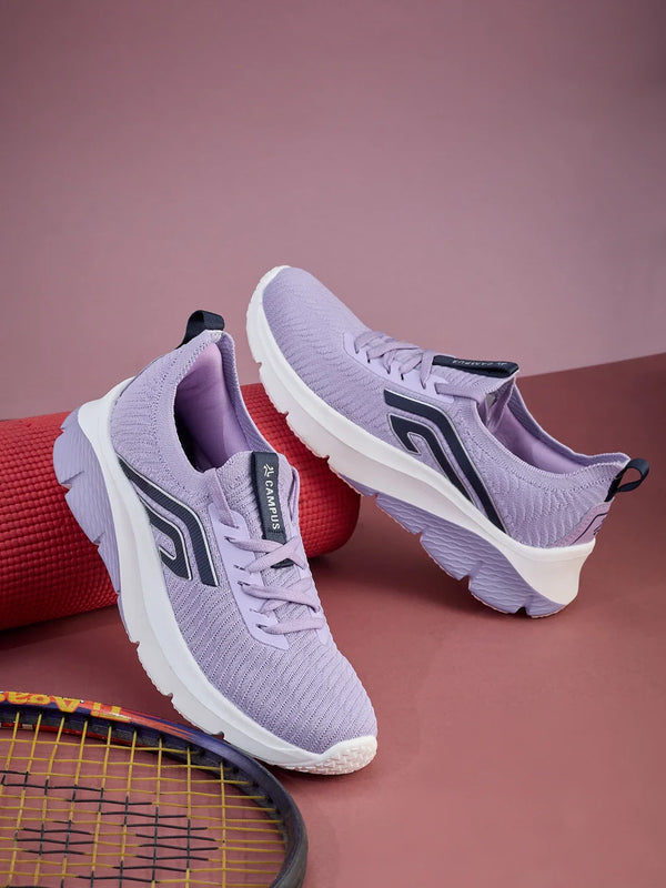 LENON Purple Women's Walking Shoes