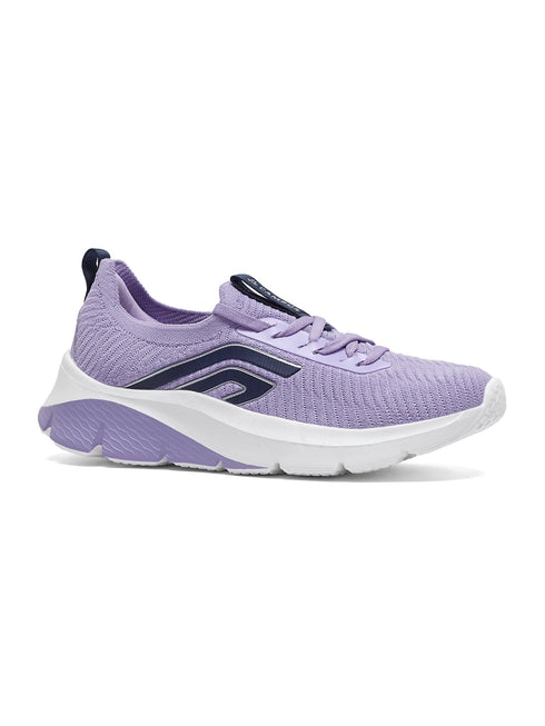 LENON Purple Women's Walking Shoes