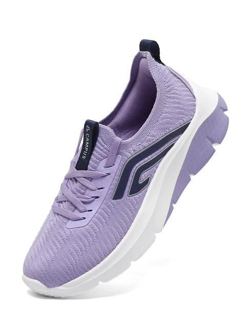 LENON Purple Women's Walking Shoes